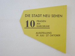 Ausstellung "10 Fragen an Karlsruhe"